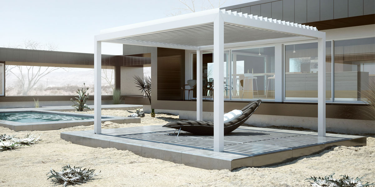 Barnoncel Pergolas | Pergolas Aluminium Désert, vente et installation de pergolas alu, pergolas imperméable, toiles pour pergolas, motorisation de pergolas, motorisation abri terrasse | Pau (64)